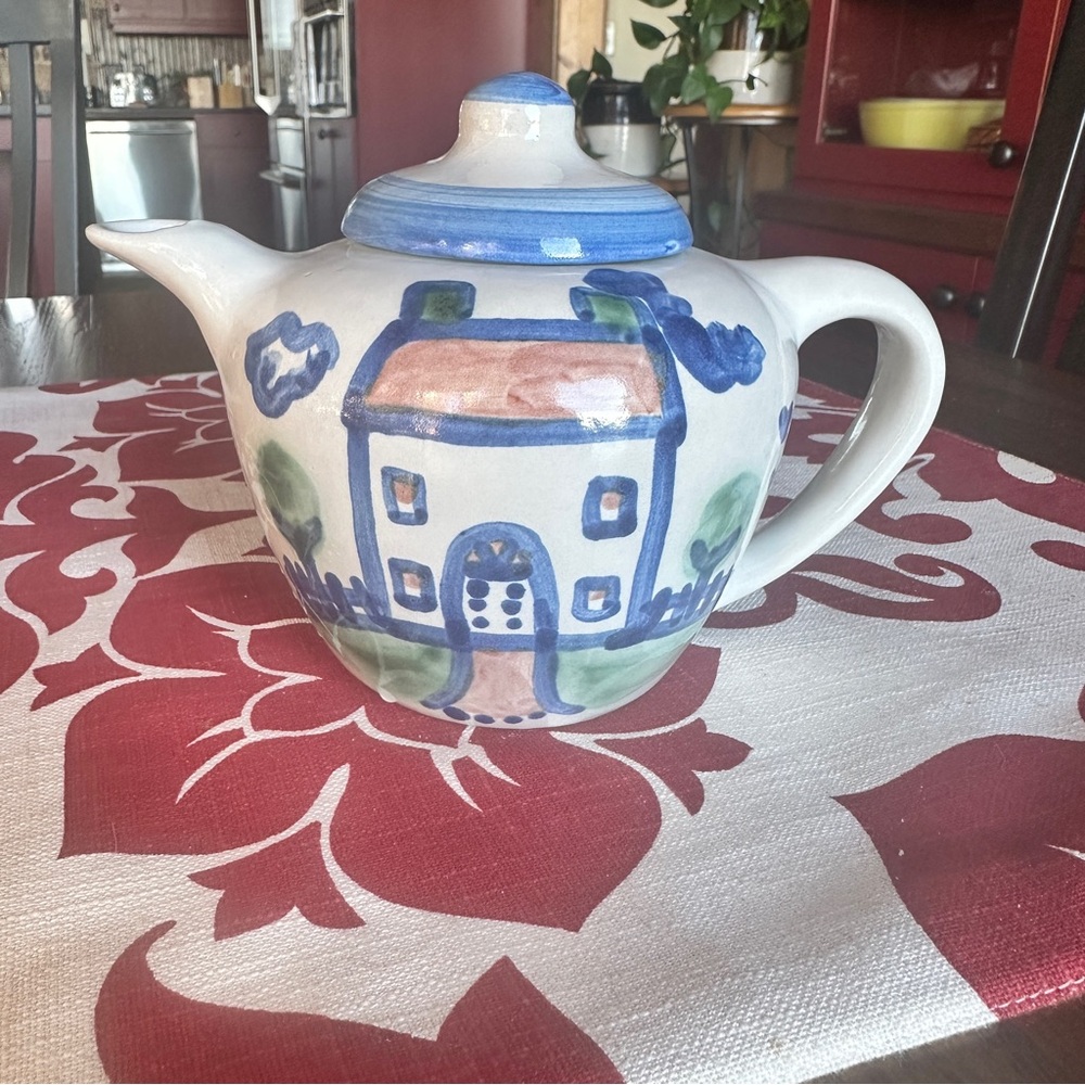 M A Hadley Pottery Teapot